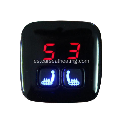 calentador de asiento de coche con interruptor led